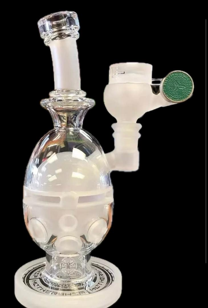 10.5" 1st Quality Mothership Fab Egg clear piece - Relax Pharmacies