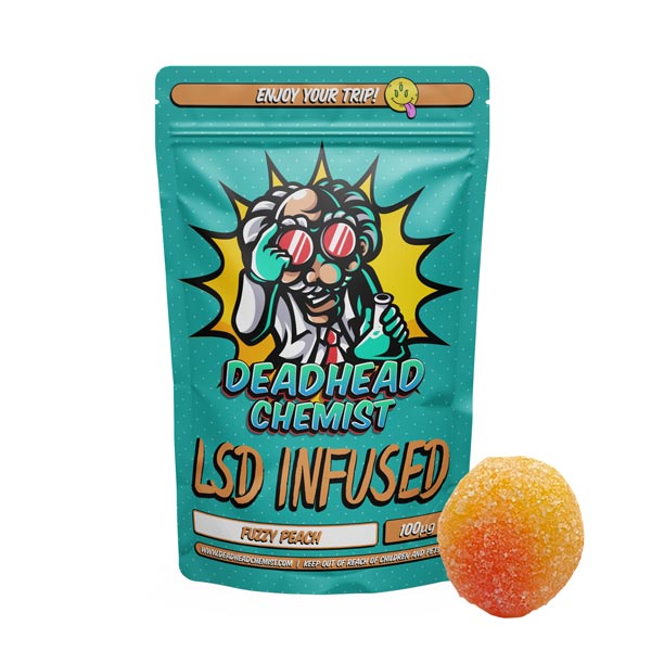 LSD Edible 100ug Fuzzy Peach Deadhead Chemist - Relax Pharmacies
