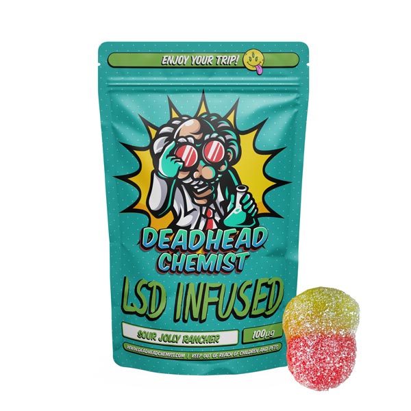 LSD Edible 100ug Sour Jolly Rancher Gummy Deadhead Chemist - Relax Pharmacies