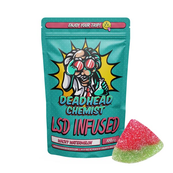 LSD Edible 100ug Wacky Watermelon Deadhead Chemist - Relax Pharmacies