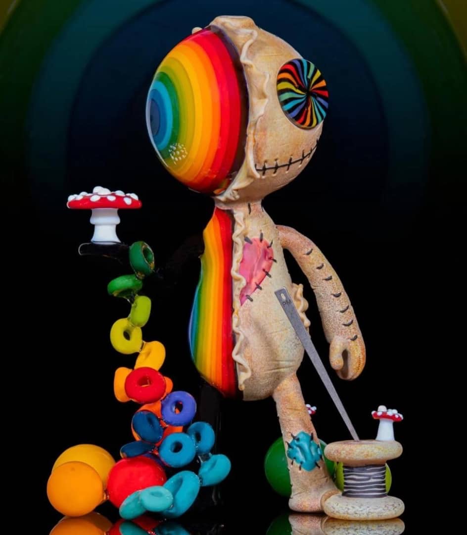 Mullerglass × Snicbarnes Stand Up VooDoo Doll - Relax Pharmacies